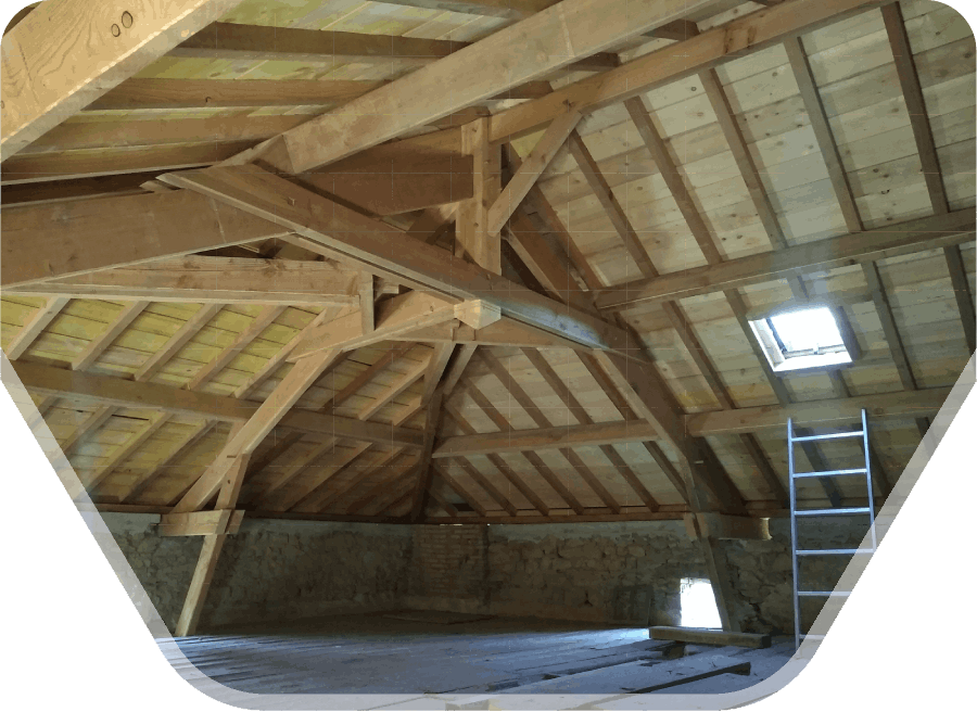 Charpente et couverture toiture Saint-Jouvent