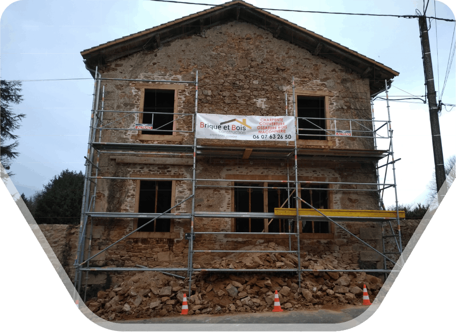 Travaux de maçonnerie à Saint-Jouvent